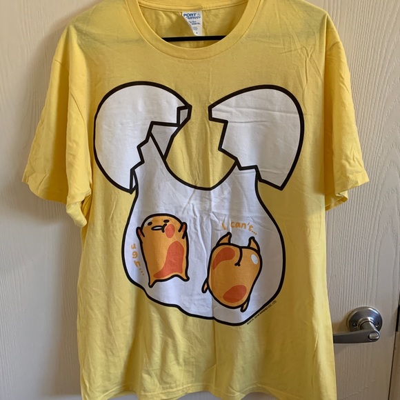 Sanrio Tops - Gudetama “I can’t” shirt